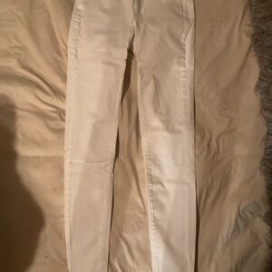 SO Women's Cream Skinny Jeans
